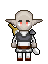 albino elf swordsman